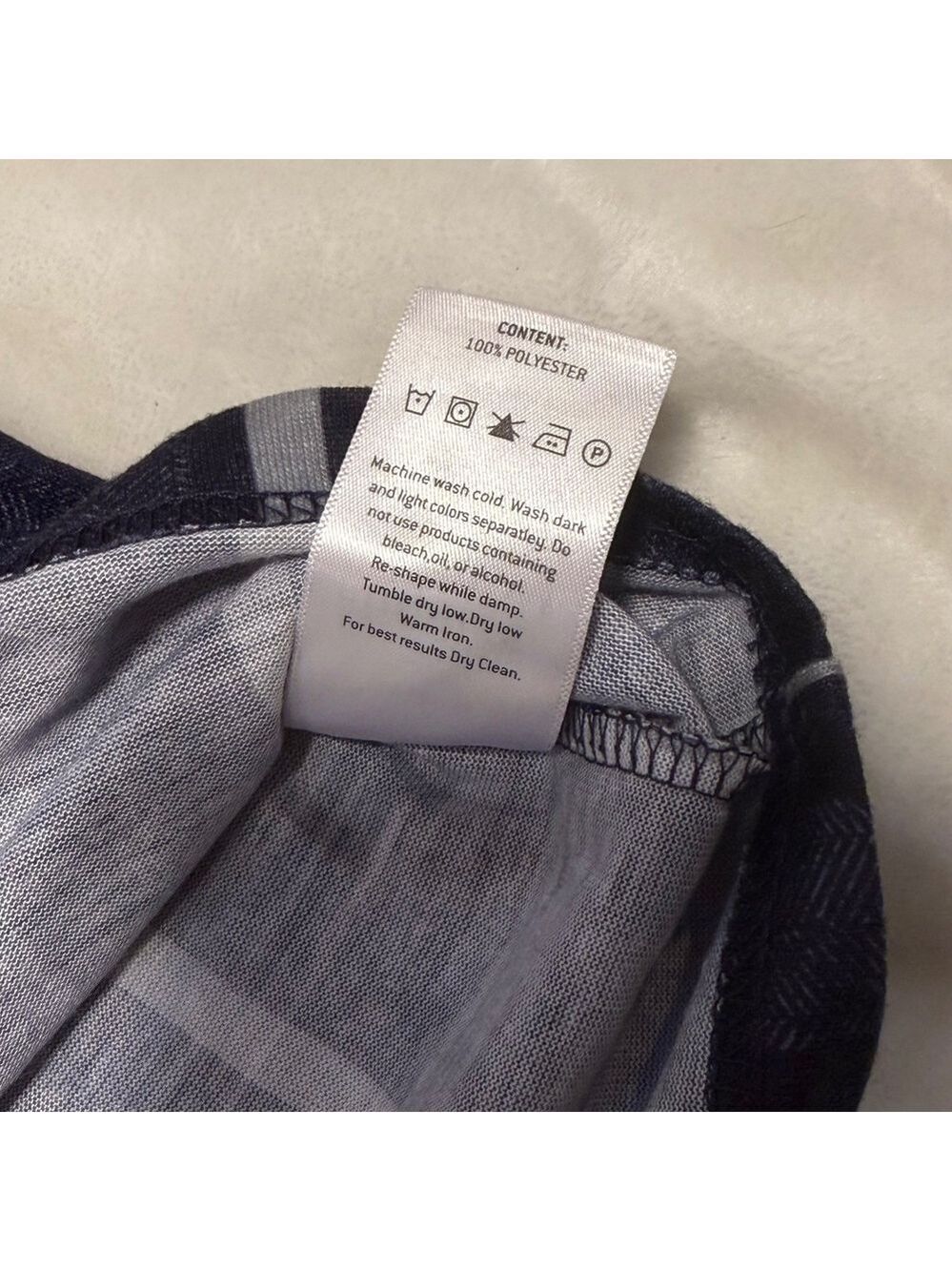 Sunrise Kingdom Los Angeles Striped Tee Mens Large Navy Grey Streetwear Vibe - Picture 4 of 6